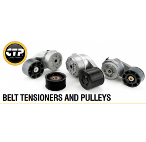 Belt tensioners and Pulleys